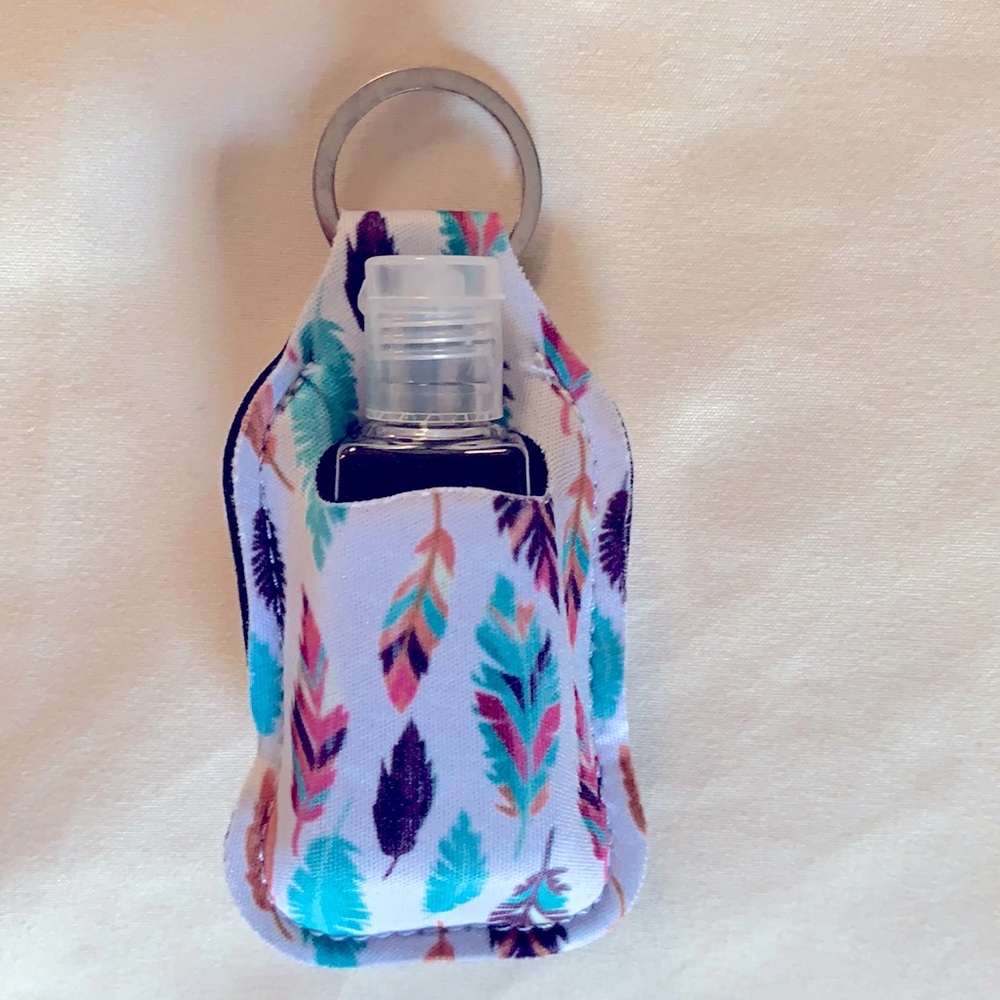 Hand Sanitizer Key Chain Holder